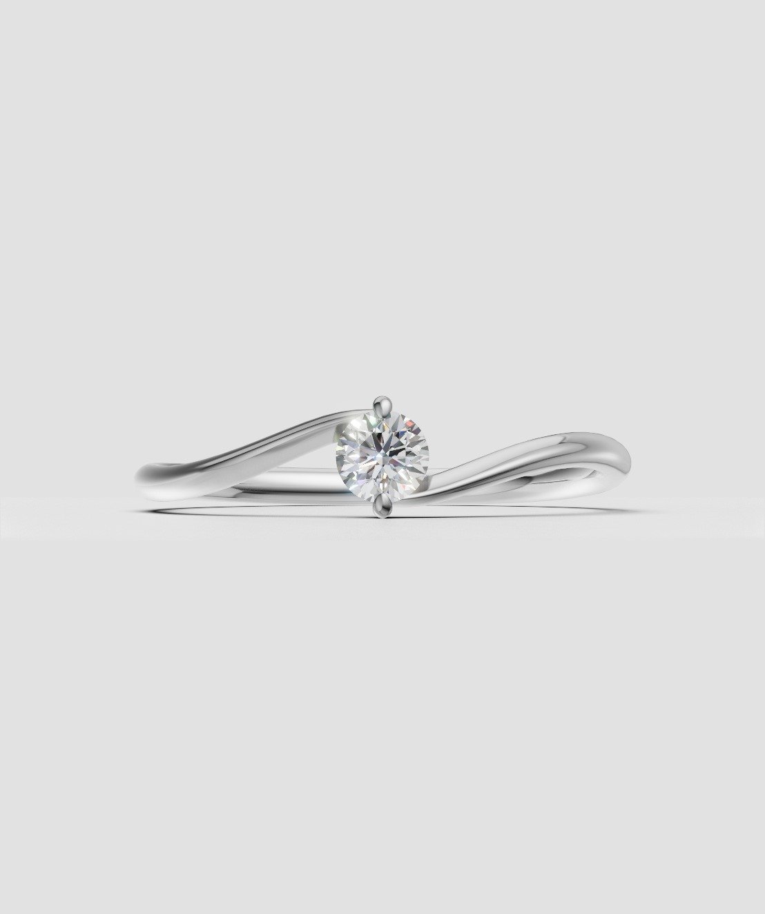 Diamond Bar Ring