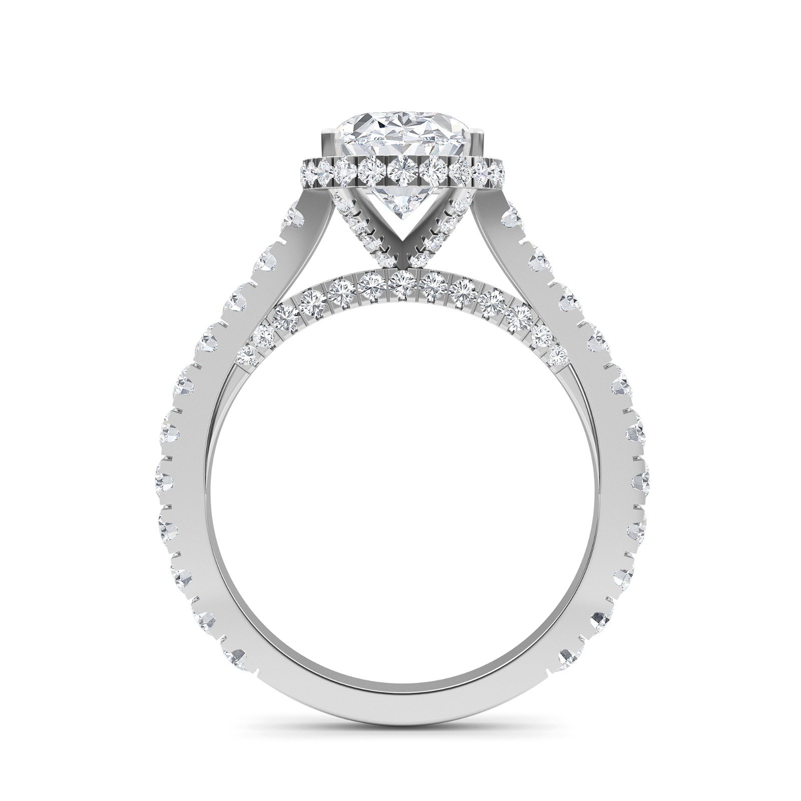Halo Diamond Ring